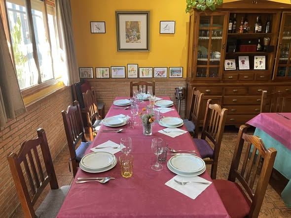 Interior mesa preparada